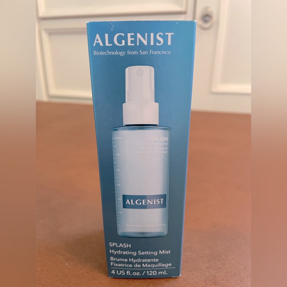Algenist Splash Hydrating Setting Mist refreshing and clarifying NWT